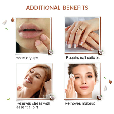 INDUS VALLEY Bio Organic Extra Virgin Pure Coconut Oil for All Skin Type & Hair Growth, Reduces Dandruff, Helps to Prevents Hairfall for Men & Women, Sulphate & Paraben Free - 175ml